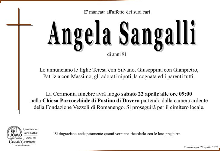 Angela Sangallli