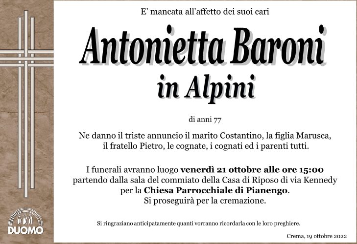 Baroni Antonietta