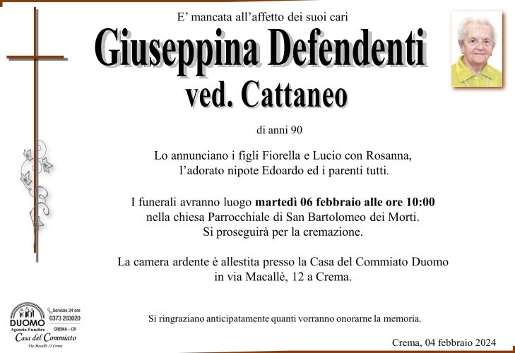 Defendenti Giuseppina