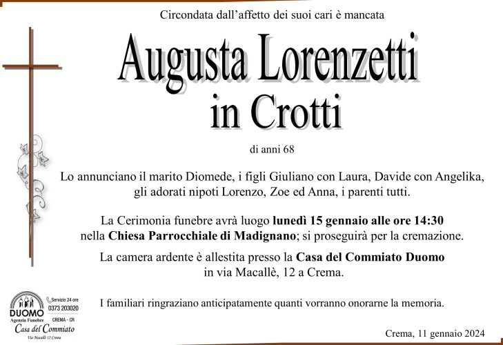 Lorenzetti Augusta
