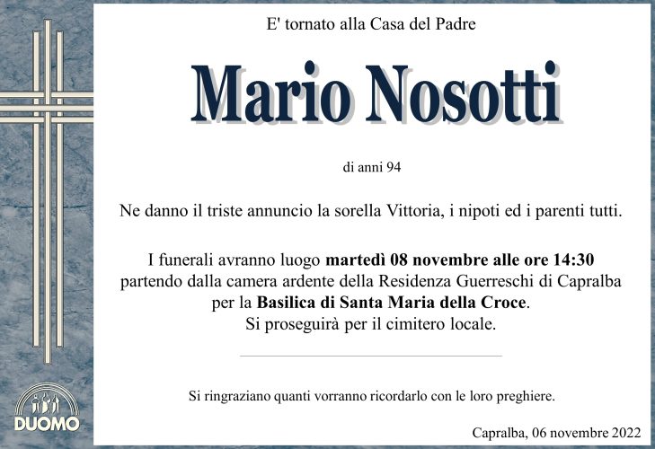 Nosotti Mario