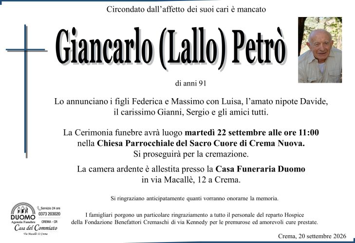 Petrò Giancarlo